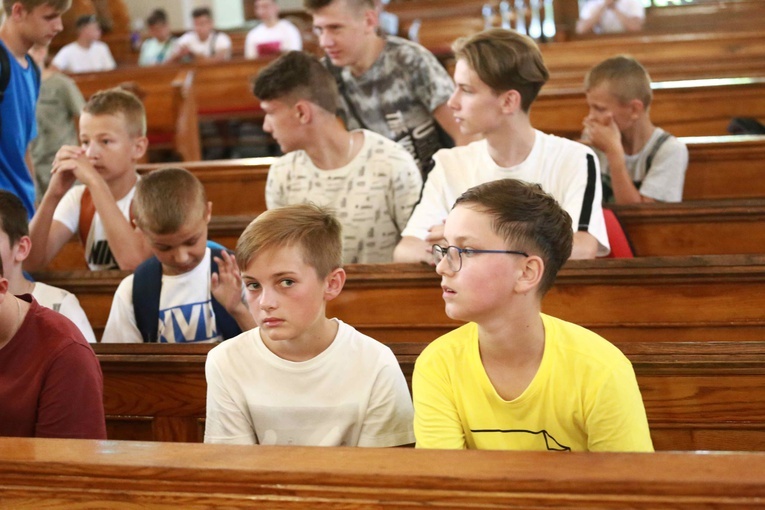Rowerowa pielgrzymka LSO do Luszowic