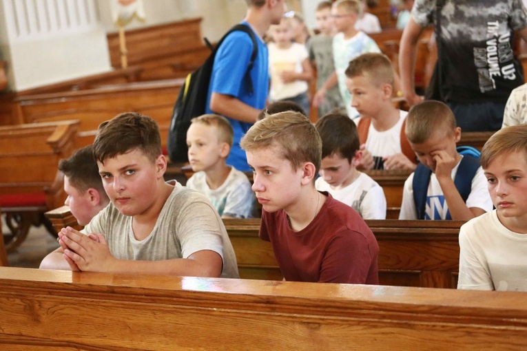 Rowerowa pielgrzymka LSO do Luszowic