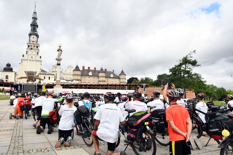 Zakończenie 12. Pielgrzymki Rowerowej na Jasną Górę