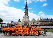 Gdańscy rowerzyści już na Jasnej Górze