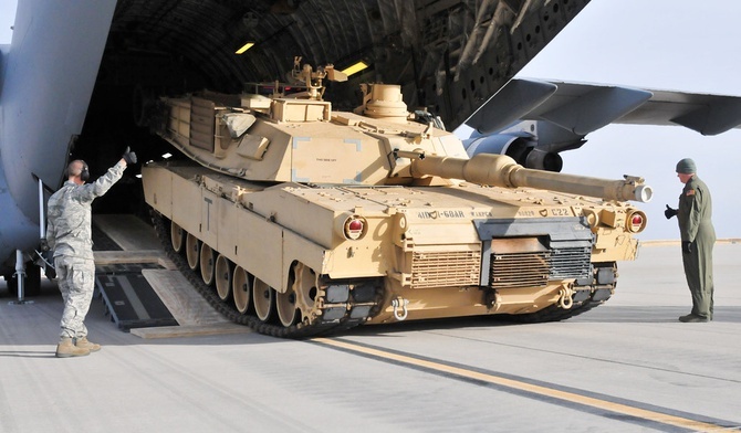 "Nasza armia wzbogaci się o dużą liczbę najnowocześniejszych czołgów Abrams"