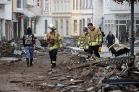 Papież solidarny z ofiarami powodzi w Niemczech 