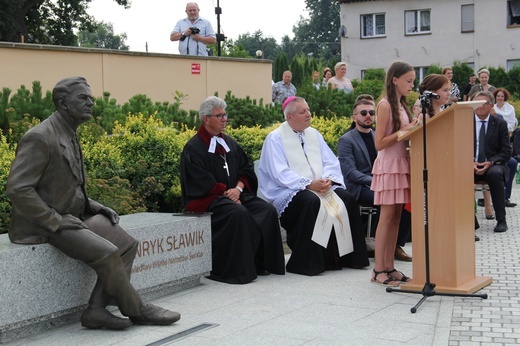 Henryk Sławik ma pomnik w Szerokiej