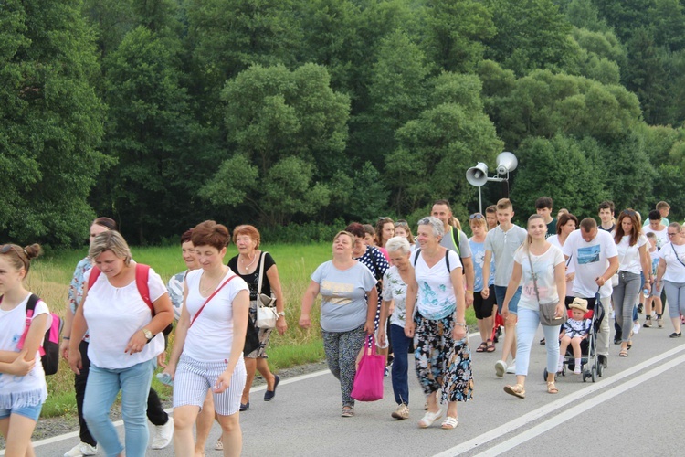 Pielgrzymka z Łąkty