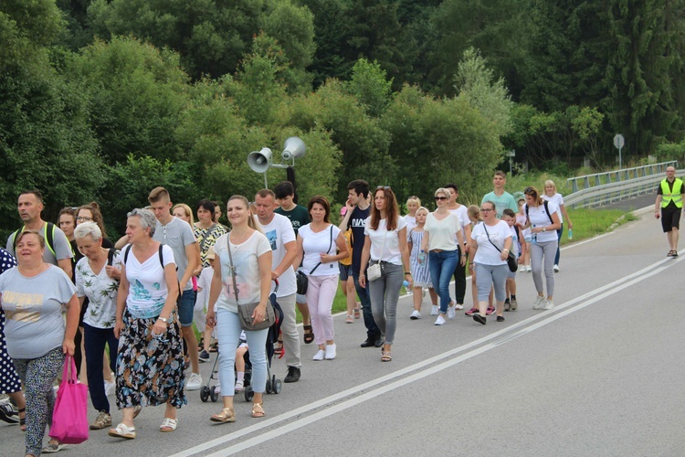 Pielgrzymka z Łąkty