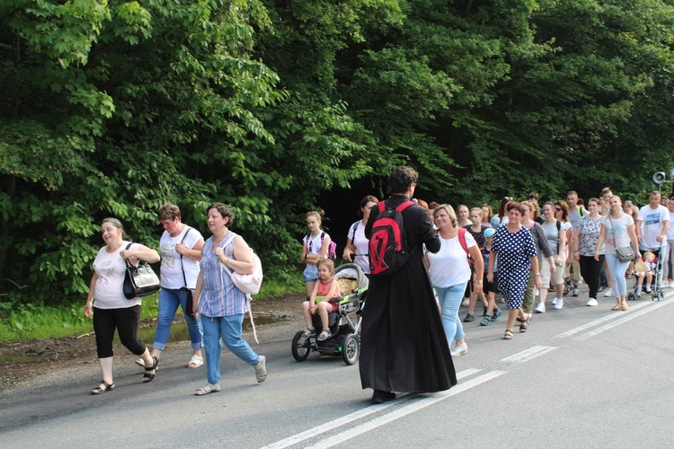 Pielgrzymka z Łąkty