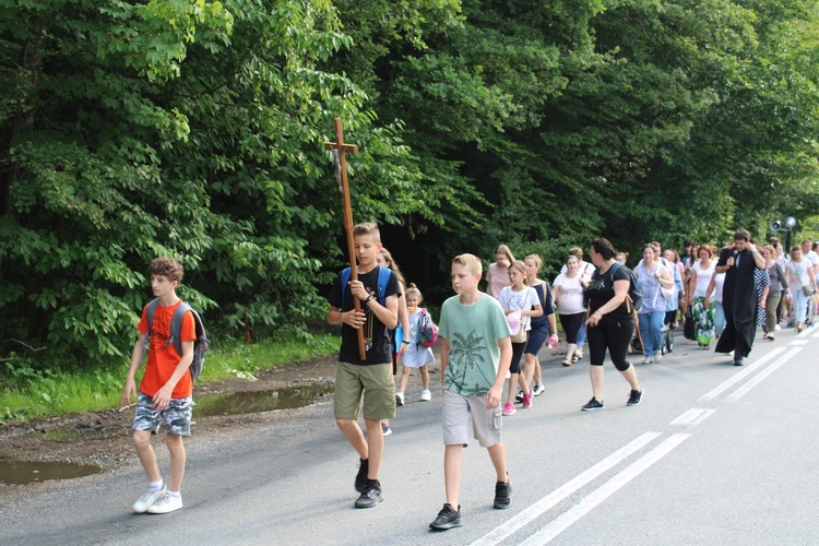 Pielgrzymka z Łąkty