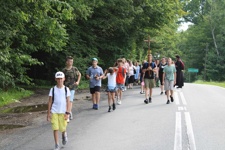 Pielgrzymka z Łąkty