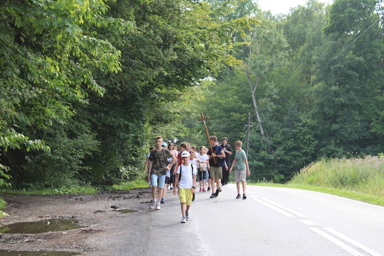 Pielgrzymka z Łąkty