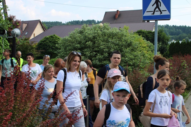 Pielgrzymka z Łąkty