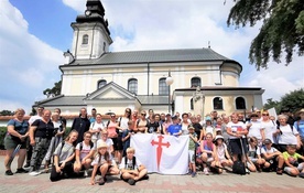 Tuchów. Camino - droga do Santiago