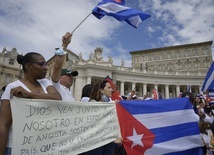 Pielgrzymi z Kuby na Placu św. Piotra