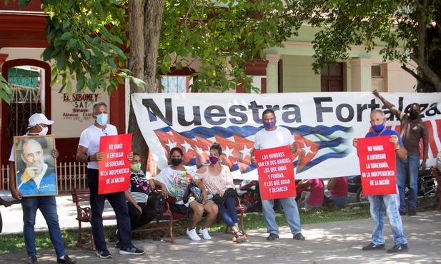 Protesty na Kubie