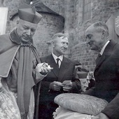 Kardynał odwiedził m.in. tumską kolegiatę.