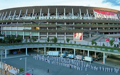 Narodowy Stadion Olimpijski  to miejsce otwarcia i zamknięcia igrzysk oraz rywalizacji lekkoatletów, drużyn futbolowych i rugbystów.