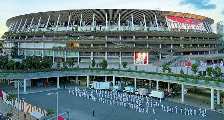 Narodowy Stadion Olimpijski  to miejsce otwarcia i zamknięcia igrzysk oraz rywalizacji lekkoatletów, drużyn futbolowych i rugbystów.