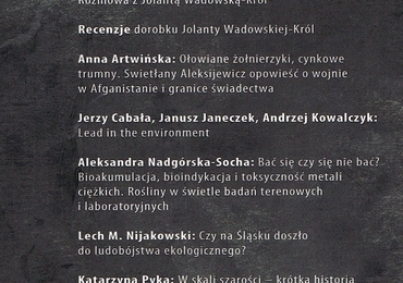 Narracje o Zagładzie
numer specjalny 
pod red. Marty Tomczok 
Katowice 2021, Wydawnictwo Uniwersytetu Śląskiego, 
ss. 309, nlb. ilustr.