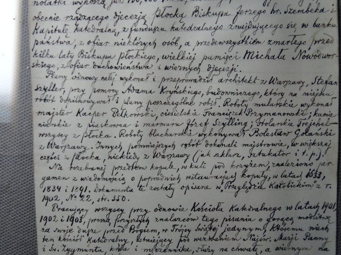 Płock. Katedralna kapsuła czasu