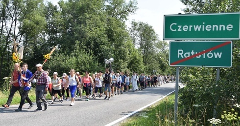 Górale w drodze na Jasną Górę 