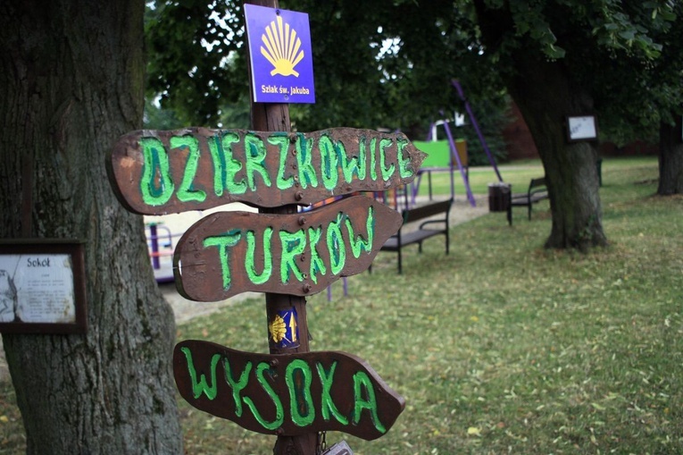 Poświęcenie muszli św. Jakuba w Jakubowicach