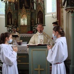 Poświęcenie muszli św. Jakuba w Jakubowicach