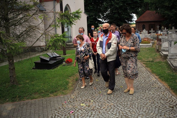 Poświęcenie muszli św. Jakuba w Jakubowicach