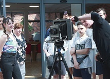 ▲	Zajęcia z Jackiem Płanetą.