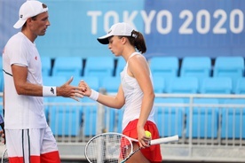 Tokio: Świątek i Kubot w ćwierćfinale miksta