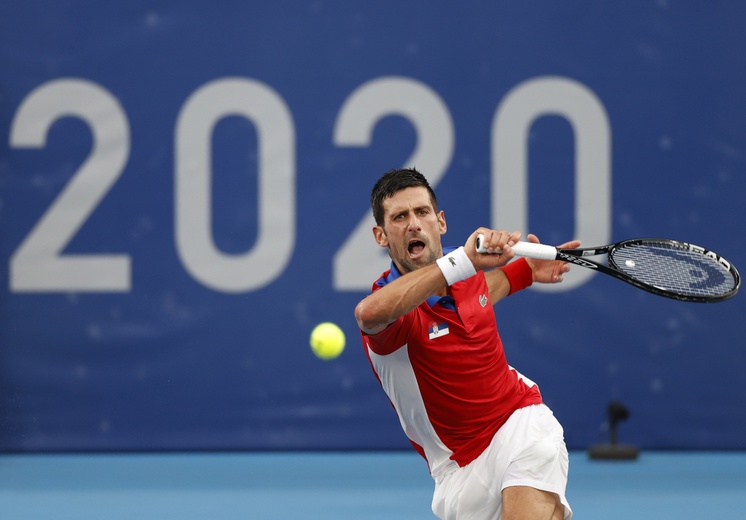 Djokovic odpadł w półfinale i stracił szansę na "Złoty Szlem"