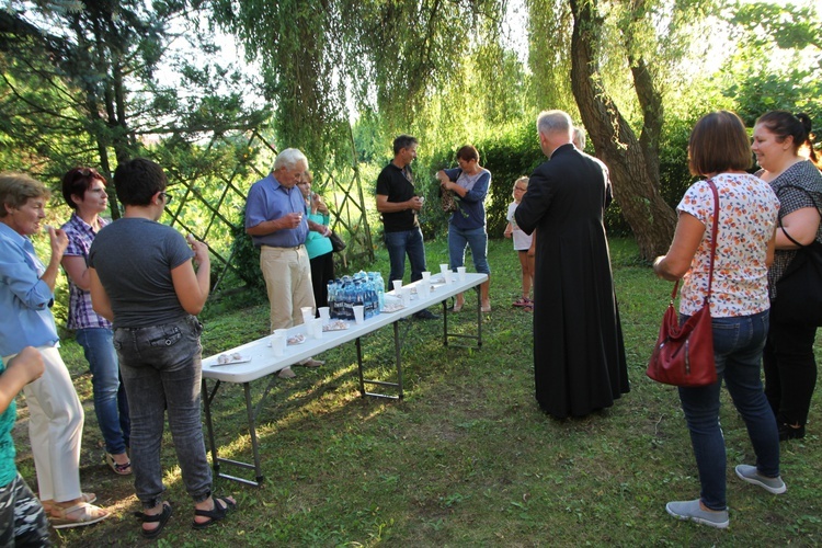 Msza św. w intencji rowerzystów w Miękini