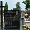 Pomnik ks. Eugeniusza Mikity na żyrzyńskim cmentarzu.