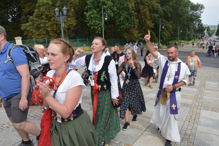 Górale z 40. Pieszej Góralskiej Pielgrzymki na Jasną Górę dotarli do celu 