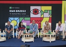 Konferencja prasowa na rozpoczęcie festiwalu.