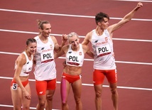 Złoto dla polskiej sztafety mieszanej 4x400m w Tokio