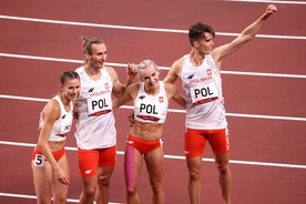 Złoto dla polskiej sztafety mieszanej 4x400m w Tokio