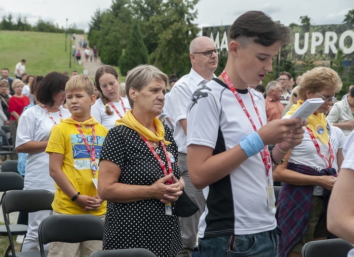 Start pielgrzymki na Jasną Górę, cz. 1