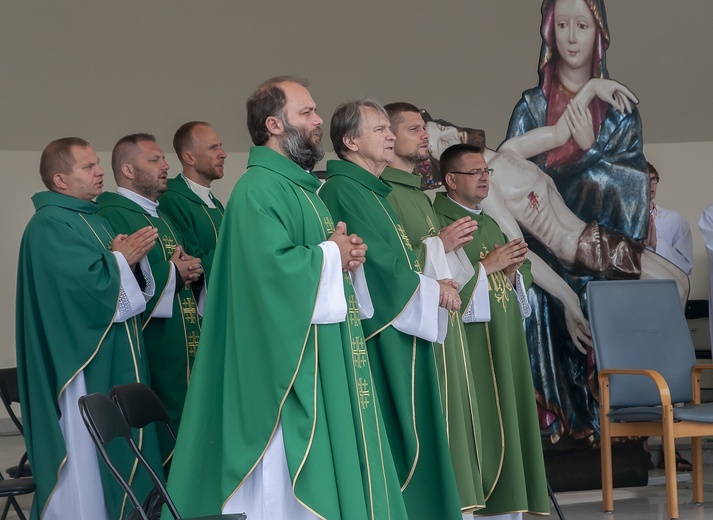 Start pielgrzymki na Jasną Górę, cz. 1