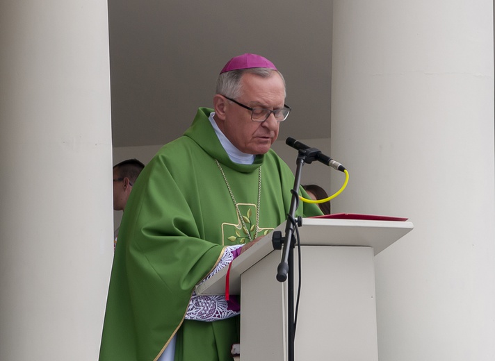 Start pielgrzymki na Jasną Górę, cz. 1