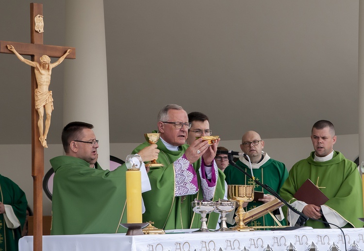 Start pielgrzymki na Jasną Górę, cz. 1