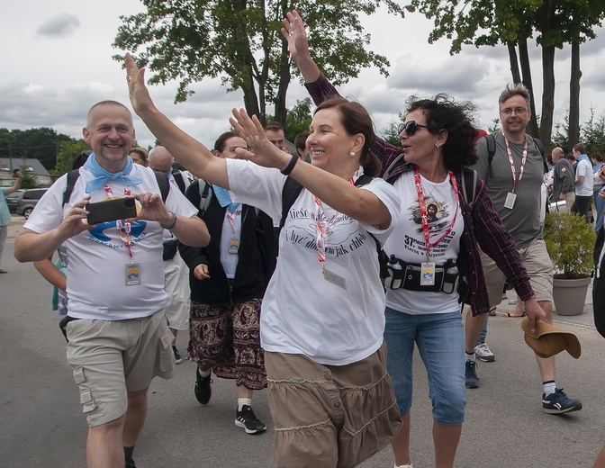 Start pielgrzymki na Jasną Górę, cz. 2