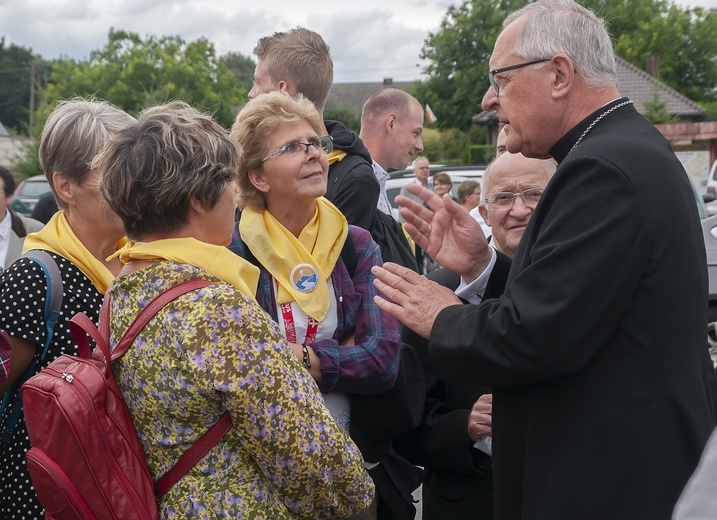 Start pielgrzymki na Jasną Górę, cz. 2