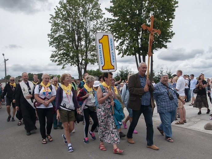 Start pielgrzymki na Jasną Górę, cz. 2