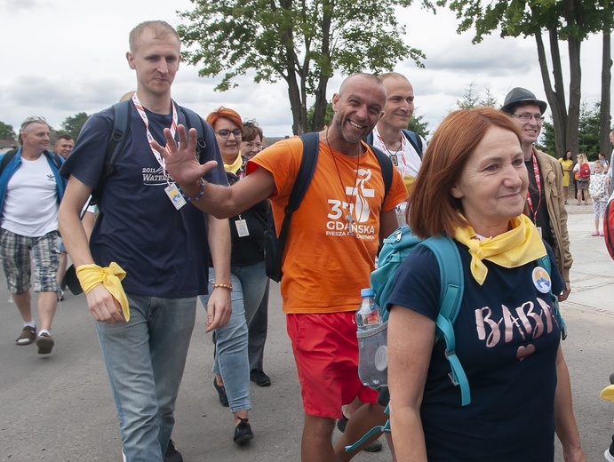 Start pielgrzymki na Jasną Górę, cz. 2