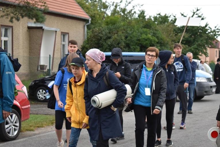 XVIII PPDŚ na Jasną Górę - dzień 2 - Ratajno-Jegłowa