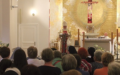 Eucharystii przewodniczył bp Jacek Kiciński CMF, biskup pomocniczy archidiecezji wrocławskiej. 