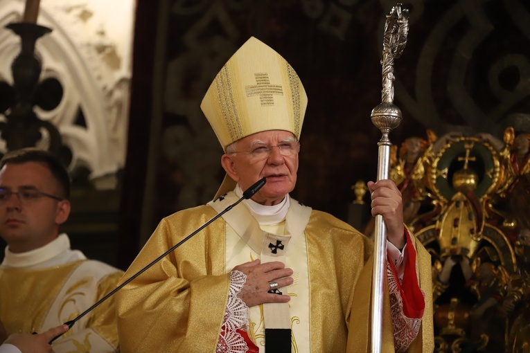 Wyjście 41. Pieszej Pielgrzymki Krakowskiej z Wawelu na Jasną Górę