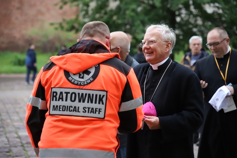 Wyjście 41. Pieszej Pielgrzymki Krakowskiej z Wawelu na Jasną Górę
