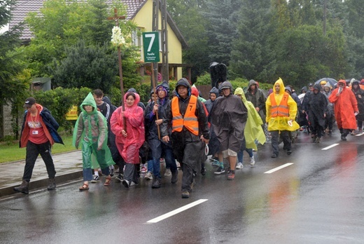 Wyjście pielgrzymki z Radomia na Jasną Górę