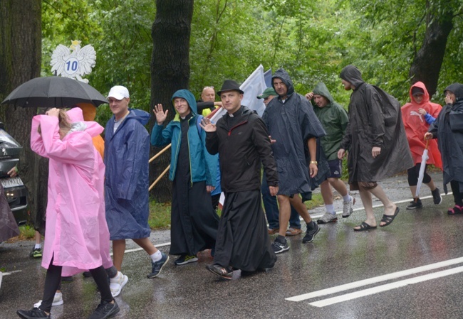 Wyjście pielgrzymki z Radomia na Jasną Górę