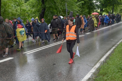 Wyjście pielgrzymki z Radomia na Jasną Górę